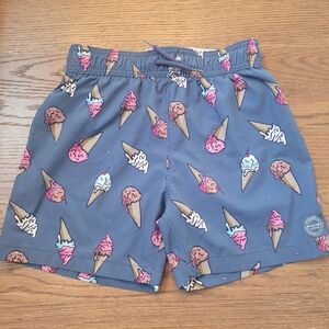 Abercrombie Kids Ice Cream Print Shorts - Gray, Pink, Blue